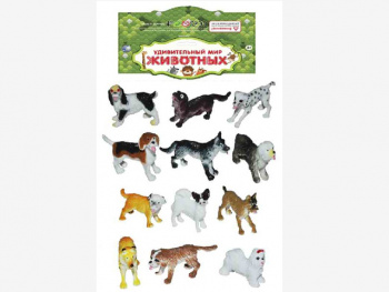 Набор животных арт. 01-4 NC" Собаки в пакете Набор животных арт. 01-4 NC" Собаки в пакете