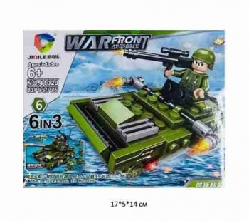 Конструктор арт. 41029-6 Военная техника 83 дет. в кор.~ Конструктор арт. 41029-6 Военная техника 83 дет. в кор.~