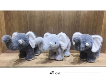 им Слон арт. 209195 Цвета микс 45 см в пак.