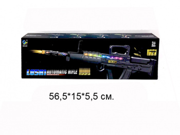 Оружие арт. AK-85A Автомат на батар. свет, звук в кор._•/60 шт./ Оружие арт. AK-85A Автомат на батар. свет, звук в кор._•/60 шт./