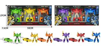 Трансформер арт. L010-A62 Робот Набор 3 шт. в кор. 59*7,5*27