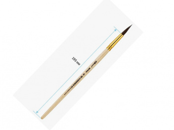 Кисть художественная круглая Белка №06 "Art Space", арт.SH6_14531 (1/10) SH6_14531