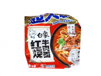 Лапша арт. 658658 БП "Белый слон" тушеная говядина 120 г в пак.; Лапша арт. 658658 БП "Белый слон" тушеная говядина 120 г в пак.;