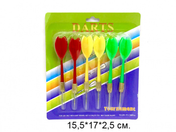 Дротики арт. 6061 Игла Набор 6 шт. на листе_/240 шт./