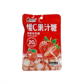 Мармелад арт. /502128-3 Фруктовый Клубника 24 г 20 шт. в кор.; Мармелад арт. /502128-3 Фруктовый Клубника 24 г 20 шт. в кор.;