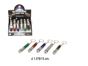 Фонарик арт. CY-24101 Лазер (24 шт.) шоубокс=