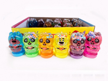 Лизун арт. 2025-6/06020 Панда-Медведь с шариками (24 шт.) шоубокс= Лизун арт. 2025-6/06020 Панда-Медведь с шариками (24 шт.) шоубокс=