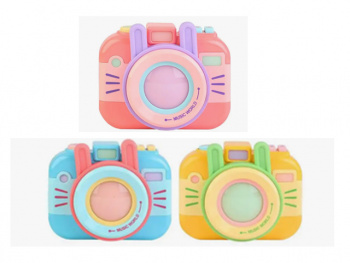 Фотоаппарат арт. HJ-9008 Музыкальный на бат. свет, звук (9 шт.) шоубокс=