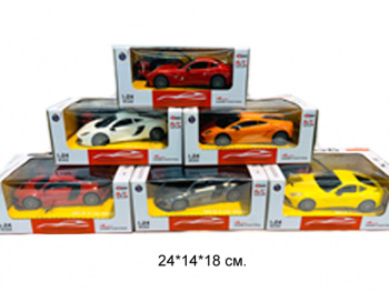 Машина на р/у арт. 2024-4 Спорткар в ассортименте в кор.• Машина на р/у арт. 2024-4 Спорткар в ассортименте в кор.•