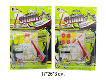 Самокат арт. 1811B Пальчиковый с аксессуарами на листе•/144 шт./ Самокат арт. 1811B Пальчиковый с аксессуарами на листе•/144 шт./