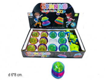 Зав. юла арт. 1239-B Цвета микс (12 шт.) шоубокс•/576шт./ Зав. юла арт. 1239-B Цвета микс (12 шт.) шоубокс•/576шт./