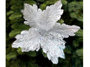 Игрушка арт. LY18364-5-601 Цветок серебряный Набор 10 шт в пак. Игрушка арт. LY18364-5-601 Цветок серебряный Набор 10 шт в пак.