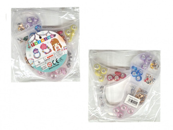 Набор для плетения арт. ZQ2024-C "Русалка" браслет с шармами в кор.=