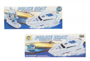 Трансформер арт. 9917 Робот-катер Полиция в кор.=