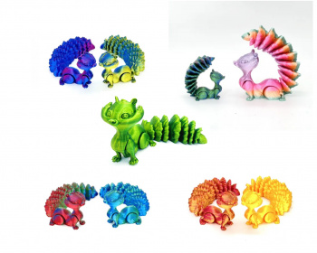 Фигурка 3Д арт. 3D023/3D034 Белка подвижная цвета микс 1шт. в пак.) Фигурка 3Д арт. 3D023/3D034 Белка подвижная цвета микс 1шт. в пак.)