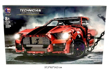 Конструктор арт. K135 Автомобиль 3386 дет. в кор._/6 шт./ Конструктор арт. K135 Автомобиль 3386 дет. в кор._/6 шт./