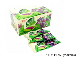 Жевательная резинка арт. 522524/522517/330567 С начинкой "Виноград" 16 г 30 шт. в кор.