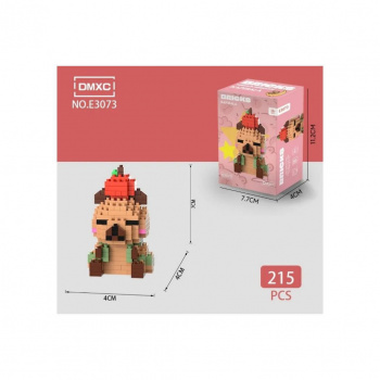 Конструктор арт. E3073-805 Микро Капибара 215 дет. в кор. Конструктор арт. E3073-805 Микро Капибара 215 дет. в кор.