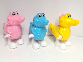 Зав. крокодил арт. 662-48A Прыгает цвета микс (12 шт.) шоубокс=