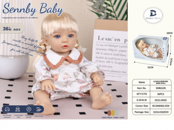 Кукла арт. SNB222N" в коробке 31*14,5*20 Кукла арт. SNB222N" в коробке 31*14,5*20