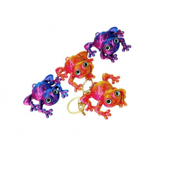 Брелок 3Д арт. 802010 Лягушка подвижная цвета микс в пак. Брелок 3Д арт. 802010 Лягушка подвижная цвета микс в пак.