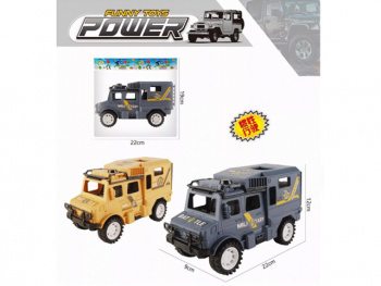 Машина инерц арт. 3096-100 Бронетранспортер в пак. 22*9*12