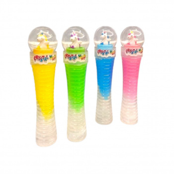 Лизун арт. 1778 Колба "Единорог" 260 г 5*24 см (6 шт.) шоубокс