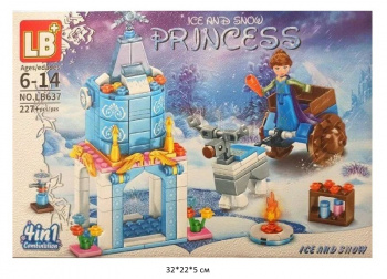 Конструктор арт. LB637D Для девочек 227 дет. в кор.•_ Конструктор арт. LB637D Для девочек 227 дет. в кор.•_