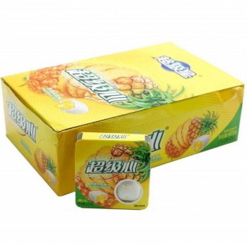 Жевательная резинка арт. 556918/556901/56888-2 С начинкой "Ананас" 13,5 г 30 шт. в кор.'