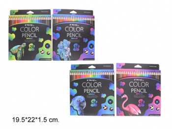 кц_Карандаши цветные арт. YL221031-24 Набор 24 цвета в кор. кц_Карандаши цветные арт. YL221031-24 Набор 24 цвета в кор.