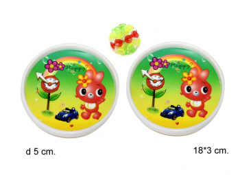 Игра ловушка арт. 00-1877 С мячом заяц в пакете Игра ловушка арт. 00-1877 С мячом заяц в пакете