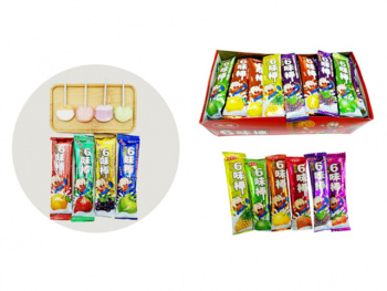 Конфета арт. 500131 Карамель на палочке "Микс вкусов" 60 шт. в кор.#;*'