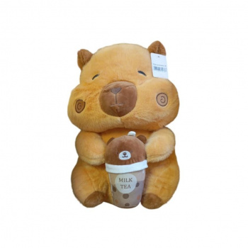 им Капибара арт. 23815-38 Со стаканом чая 40 см в пак.) им Капибара арт. 23815-38 Со стаканом чая 40 см в пак.)