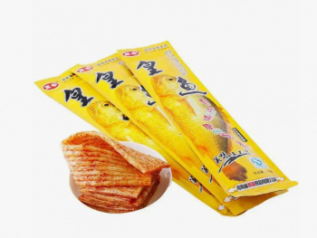 Соевое мясо арт. 600030/890022/202165/960010/105691/530217 Острая рыба 20 г 30 шт упак. желтая';,*