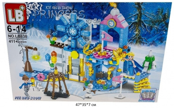 Конструктор арт. LB638 Для девочек 411 дет. в кор.•_/36 шт./ Конструктор арт. LB638 Для девочек 411 дет. в кор.•_/36 шт./