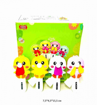 Вентилятор арт. JH-19 Утка цвета микс (24 шт.) шоубокс_