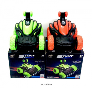 Машина на батар. арт. 655-18 Перевертыш цвета микс в кор._ Машина на батар. арт. 655-18 Перевертыш цвета микс в кор._