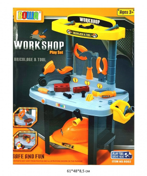 Набор инструментов арт. 8002 "Мастерская" в кор._ Набор инструментов арт. 8002 "Мастерская" в кор._