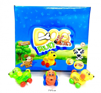 Зав. собака арт. 858 Цвета микс (12 шт.) шоубокс_