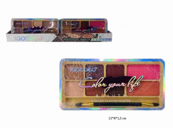 Набор косметики арт. LG5002 Палетка теней (12 шт.) шоубокс~