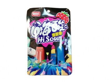 Конфета арт. 530614-1 Кислая клубника 20 г 20 шт. упаковка'