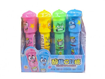 Конфета арт. 33843/33836 Кислая фруктовый вкус 20 шт. упаковка Конфета арт. 33843/33836 Кислая фруктовый вкус 20 шт. упаковка