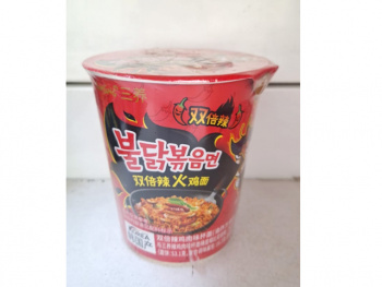 Лапша арт. 211223 БП индейка суперострая 70 г в банке