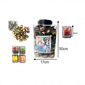 Мармелад арт. 889443 "Суши" 9 г 120 шт. в банке' Мармелад арт. 889443 "Суши" 9 г 120 шт. в банке'