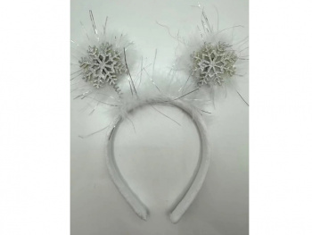 Ободок арт. 70913 "Снежинки" 1шт. в пак.