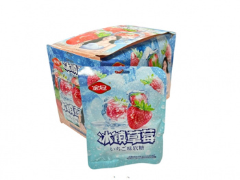 Конфета арт. 944049/944001 Жевательная "Ледяная клубника" 23 г 20 шт. в кор.'#/