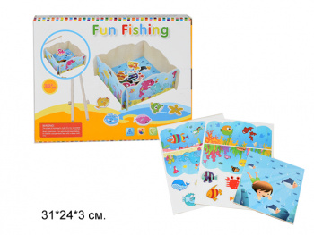 Деревянная игрушка арт. 93-104 Рыбалка в кор._ Деревянная игрушка арт. 93-104 Рыбалка в кор._