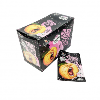 Конфета арт. 501176-2 Кислая "Персик" 24 г 20 шт. в кор. Конфета арт. 501176-2 Кислая "Персик" 24 г 20 шт. в кор.