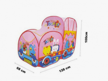 Палатка детская арт. 889-104В паровоз в пак.*