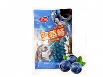 Конфета арт. 224783 Жевательные бобы "Черника" 35 г 20 шт. упаковка Конфета арт. 224783 Жевательные бобы "Черника" 35 г 20 шт. упаковка